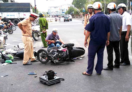 Tình hình tai nạn giao thông trên toàn quốc đã giảm.